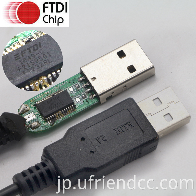 OEM FTDI FT232RL PL2303 CP2102 USBからTTL UART 5V 3.3V RS232シリアルプログラミングケーブル6pin Arduino Raspberry Piのデバッグ